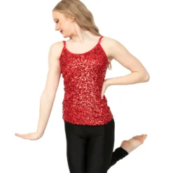 Alexandra Collection Sequin Camisole Tank