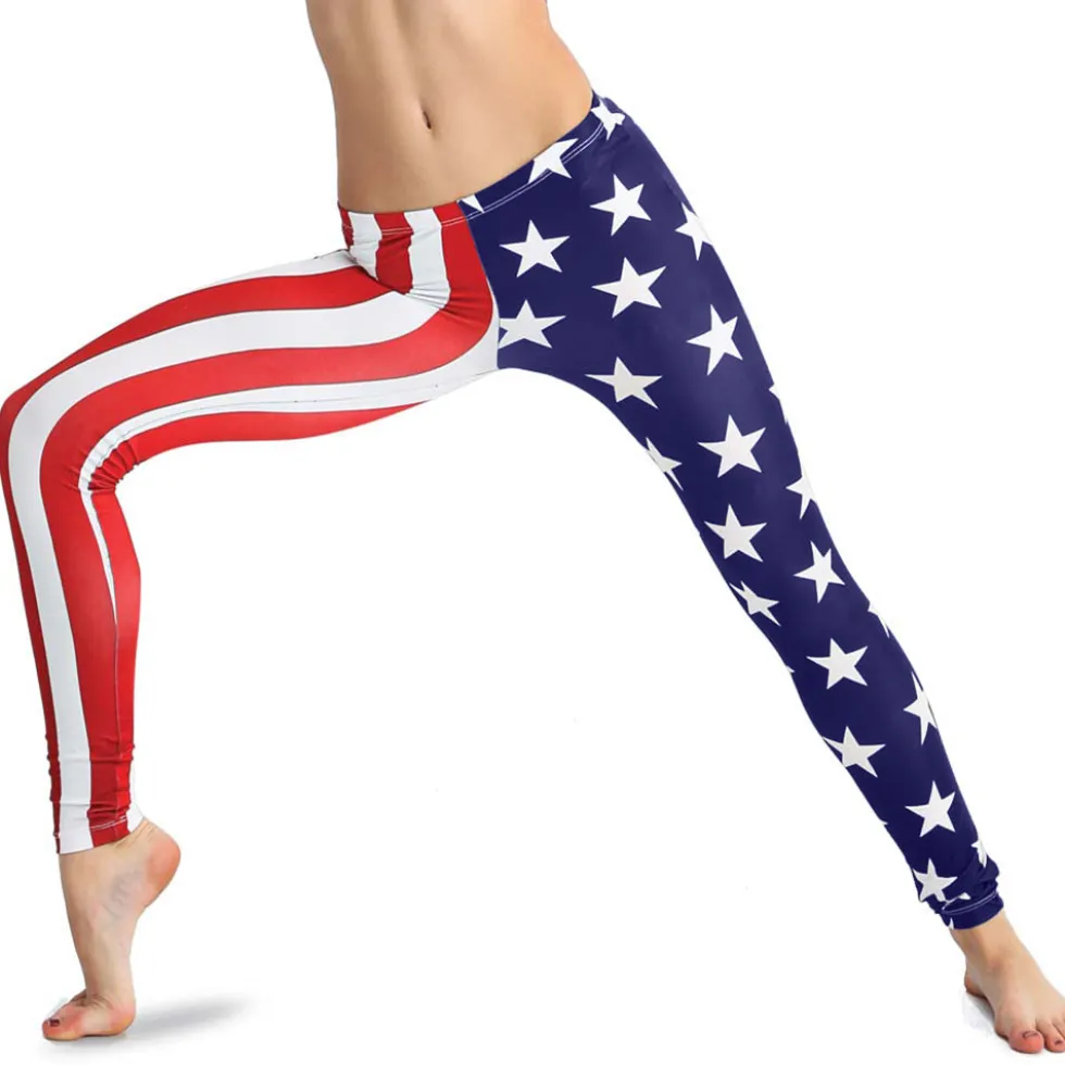 Alexandra Youth American Flag Leggings