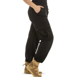 Black Cargo Pant