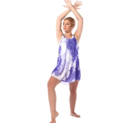Boxy Drawstring Ink Dress