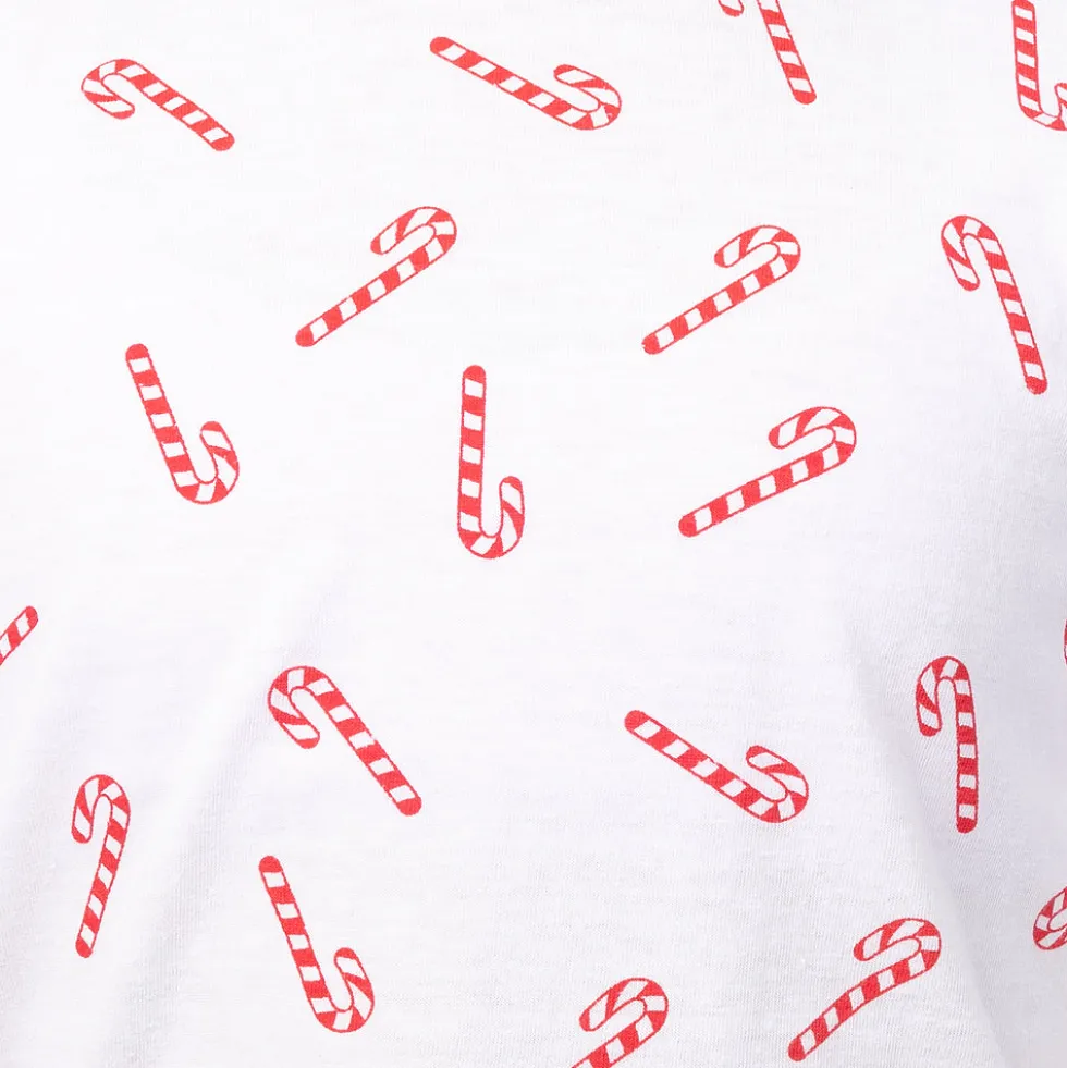 Candy Cane Long Sleeve Tee Shirt