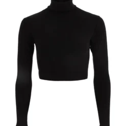 Capezio Turtleneck Crop Top