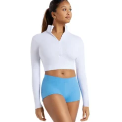 Capezio Turtleneck Crop Top