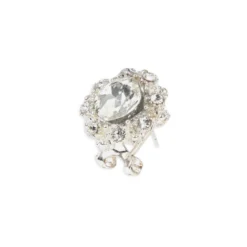 Clear Rhinestone Earring