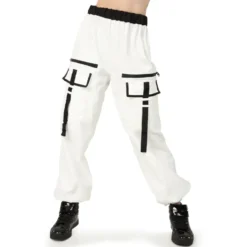 Contrast Cargo Pants