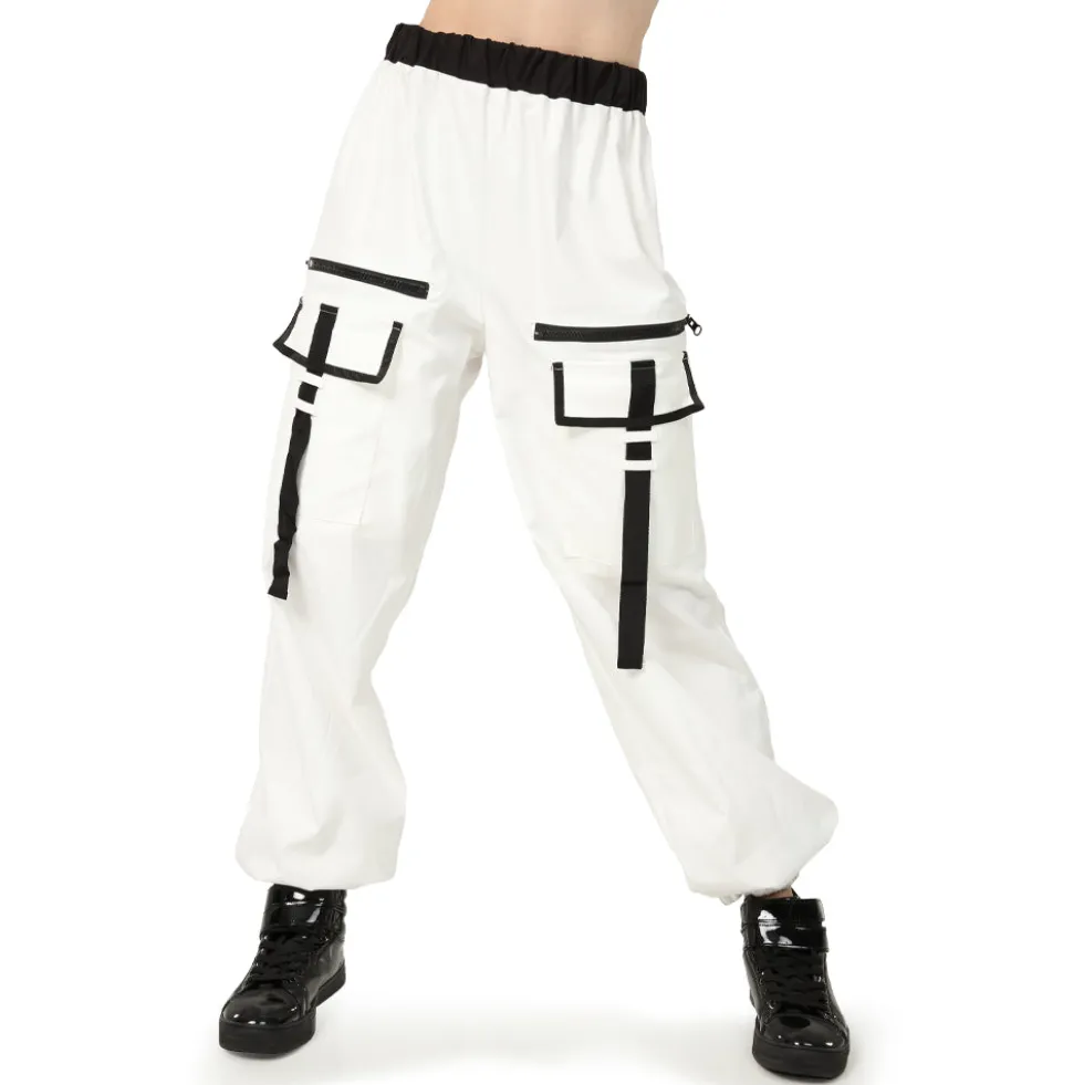 Contrast Cargo Pants