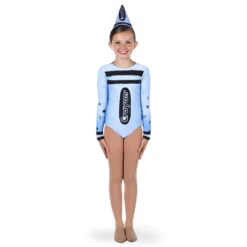 Crayon Long Sleeve Leotard