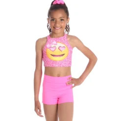 Emoji Crop Top