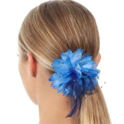 Feather Flower Clip