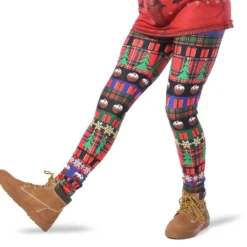 Girls Festive Leggings