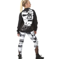 Graffiti Queen Merrow Mesh Panel Legging
