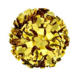 4 Inch Metallic Pom (Sold Individually)