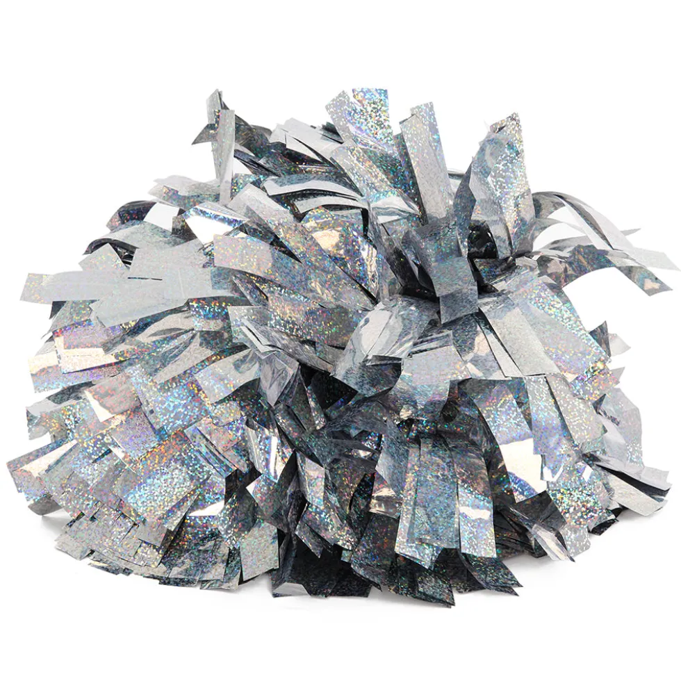 Just For Kix 6" Solid Metallic Pom – High-Energy, Lightweight Cheer & Dance Pom (Sold Individually)