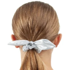 Knotted Bow Hair Scrunchie
