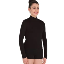 Long Sleeve High Neck Pullover