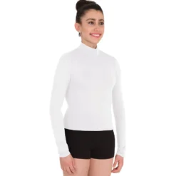 Long Sleeve High Neck Pullover