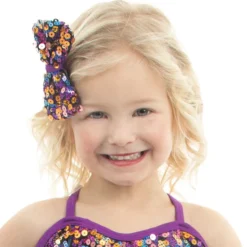 Multi Sequin Bow