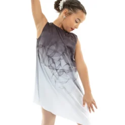 Ombre Asymmetrical Overdress