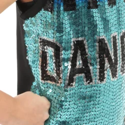 Ombre Checker Dance Sequin Jersey
