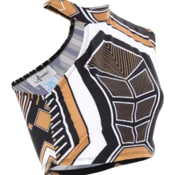 One Shoulder Crop Top -Egyptian