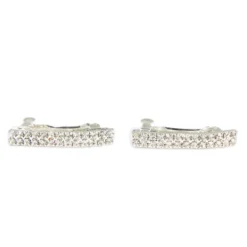 Rhinestone Barrette Pair