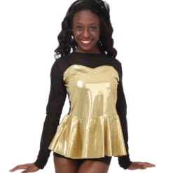 Sweetheart Peplum Long Sleeve Top