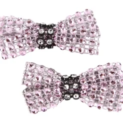 Two Tone Small Rhinestone Clips