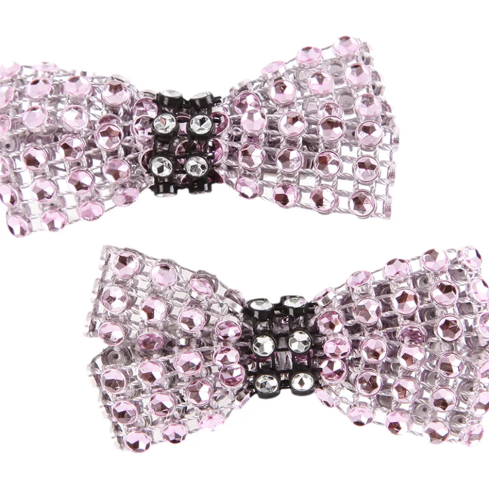Two Tone Small Rhinestone Clips