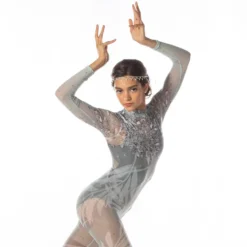 Whimsical Mesh Unitard
