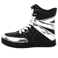 Youth Alexandra Glitter High Top Sneaker