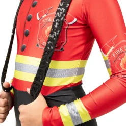 Youth Firefighter Long Sleeve Biketard