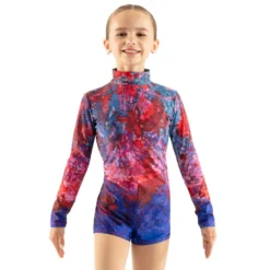 Youth Fusion Long Sleeve Biketard