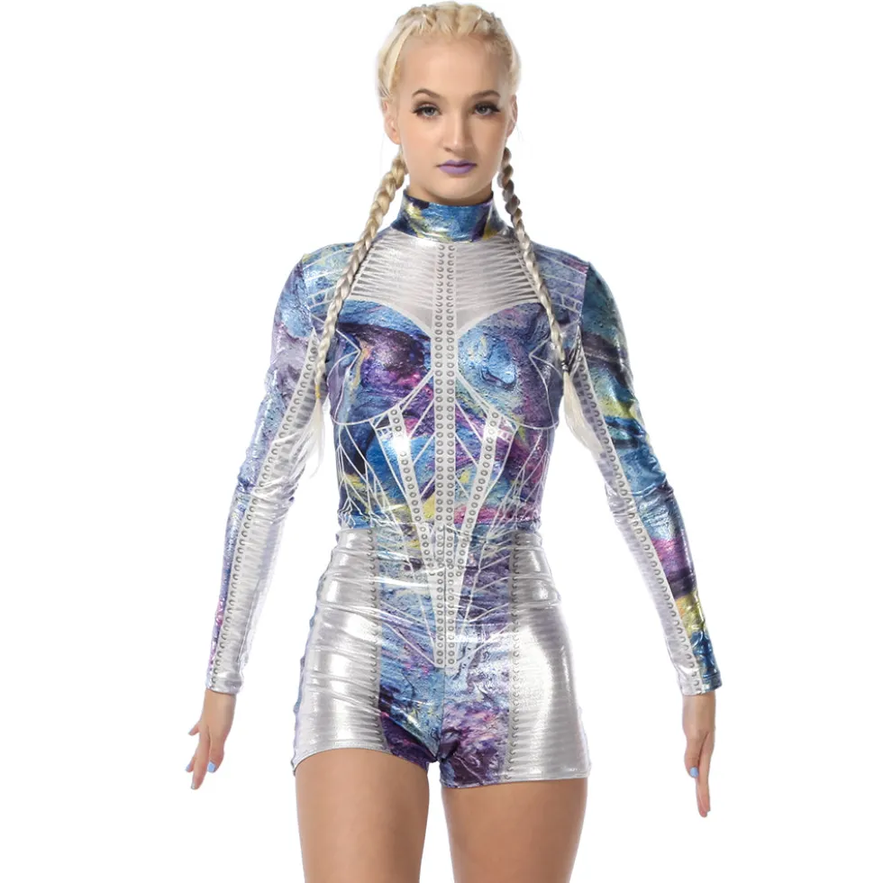 Youth Galaxy Princess Biketard