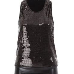 Youth Reflection Sequin Tunic Tank